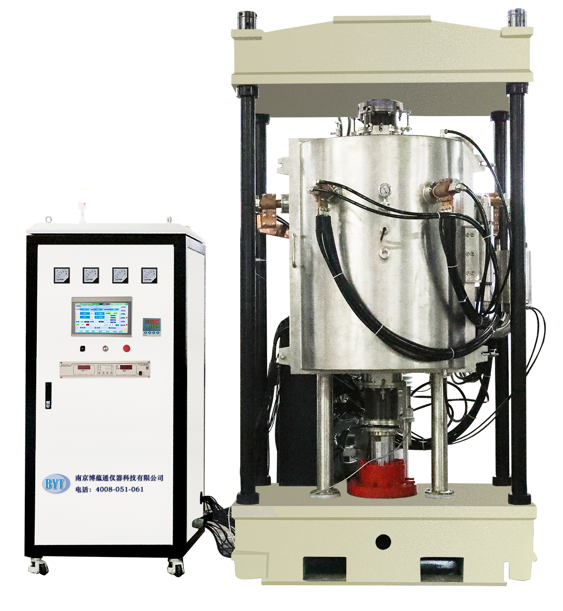 Application I anonymized 2000 C 50-ton vacuum hot press furnace equipment photo from public source record 138