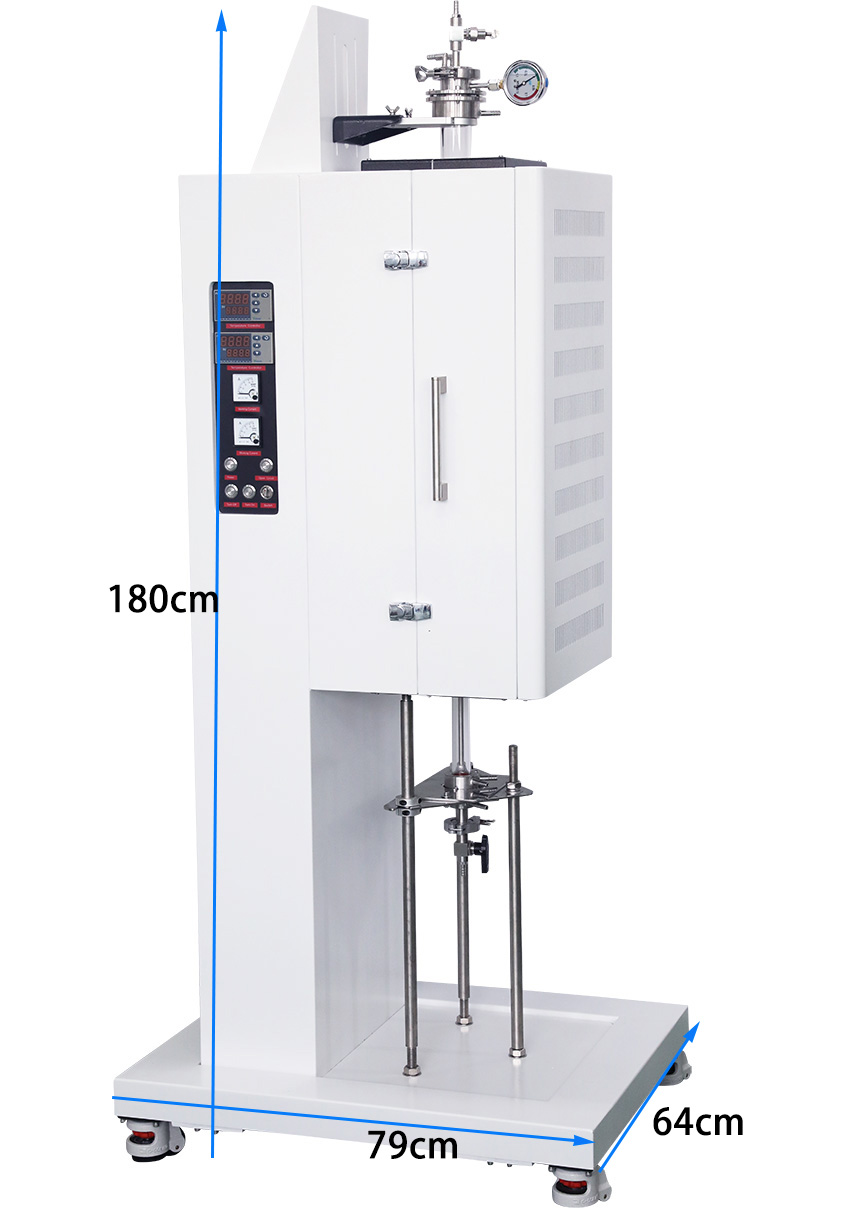 Two-Zone Fluidized-Bed Tube Furnace complete equipment image 3