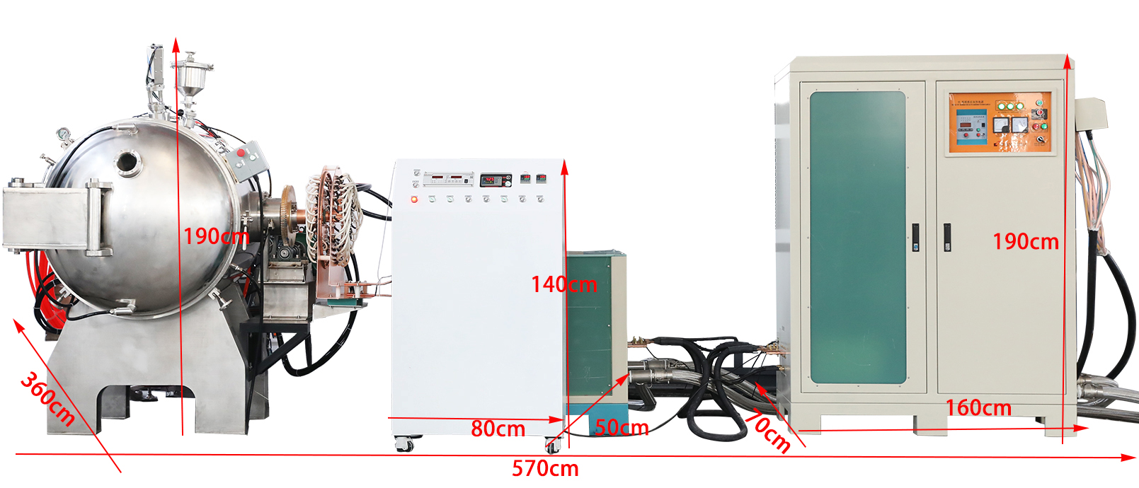 Vacuum Levitation Melting Furnace complete equipment image 2