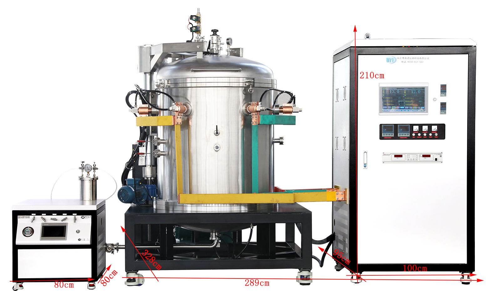 Chemical Vapor Deposition Preparation of Silicon Carbide-Carbon Composite Materials complete equipment image 2