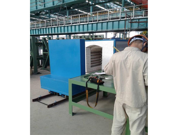 Compact Industrial Car Bottom Furnace