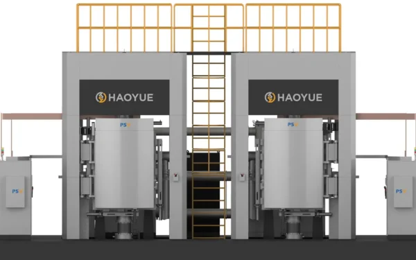 p5v two chambers vacuum hot pressing furnace (graphite) – dual chamber high efficiency hot press sintering system