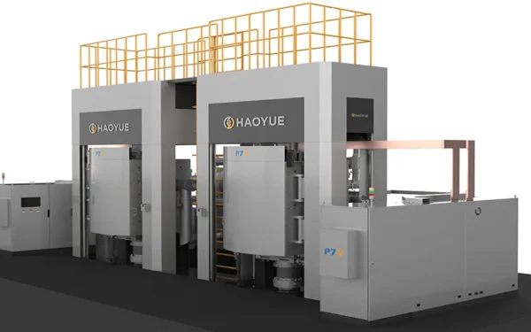 p7v two chambers vacuum hot pressing furnace (graphite) – large scale dual chamber industrial hot press sintering system